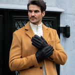 Charles – luxurious American deerskin leather gloves with warm cashmere lining - Schwartz & von Halen - US - 8