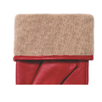 Red Leather Gloves Women Bardot - Schwartz & von Halen® - Premium Leather Gloves - 3