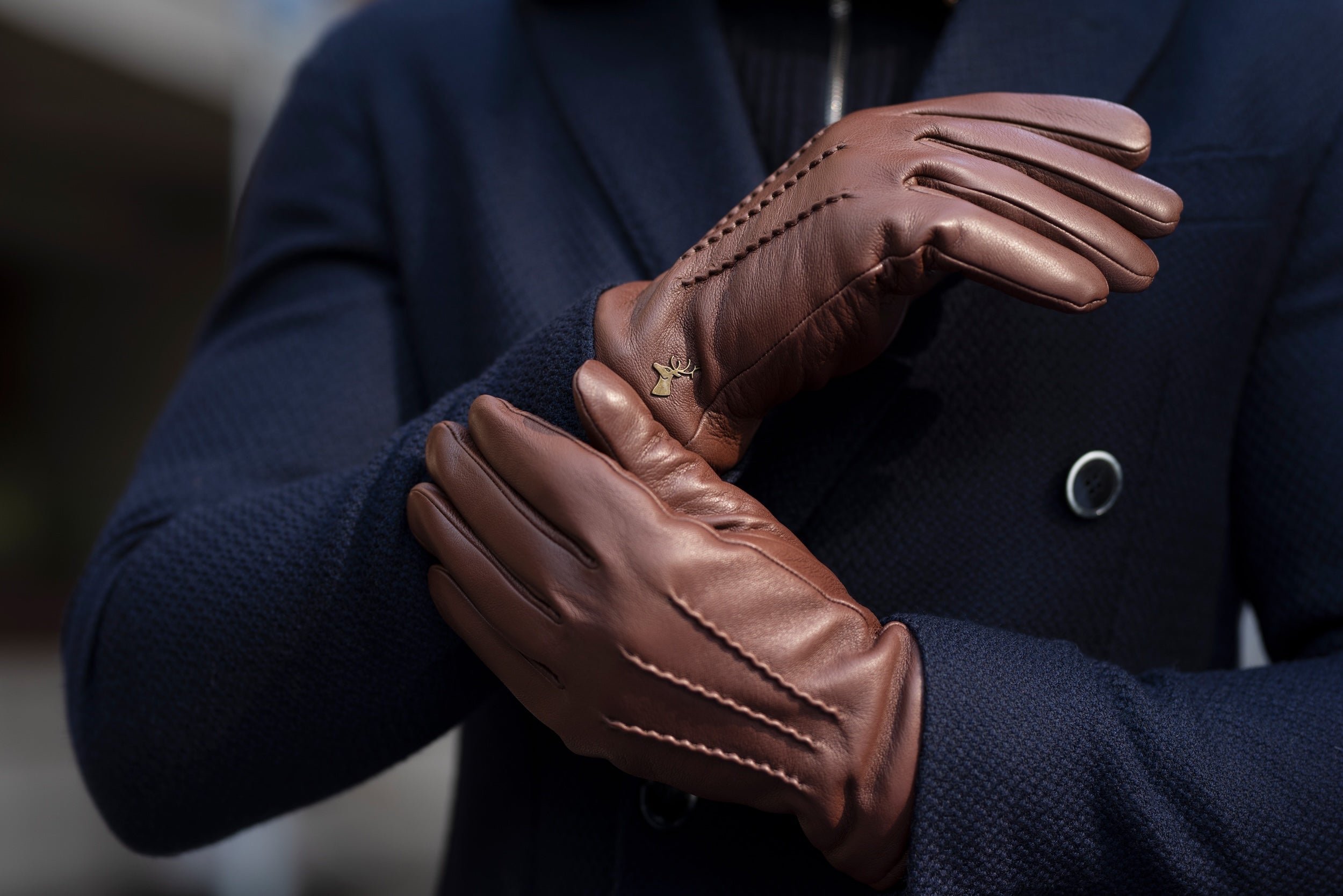 Leather Gloves Designed in Amsterdam Schwartz von Halen