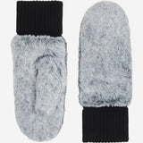 Camila – fluffy mittens with faux lamb fur lining and adjustable cuff - Schwartz & von Halen - US - 2