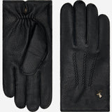 Charles – luxurious American deerskin leather gloves with warm cashmere lining