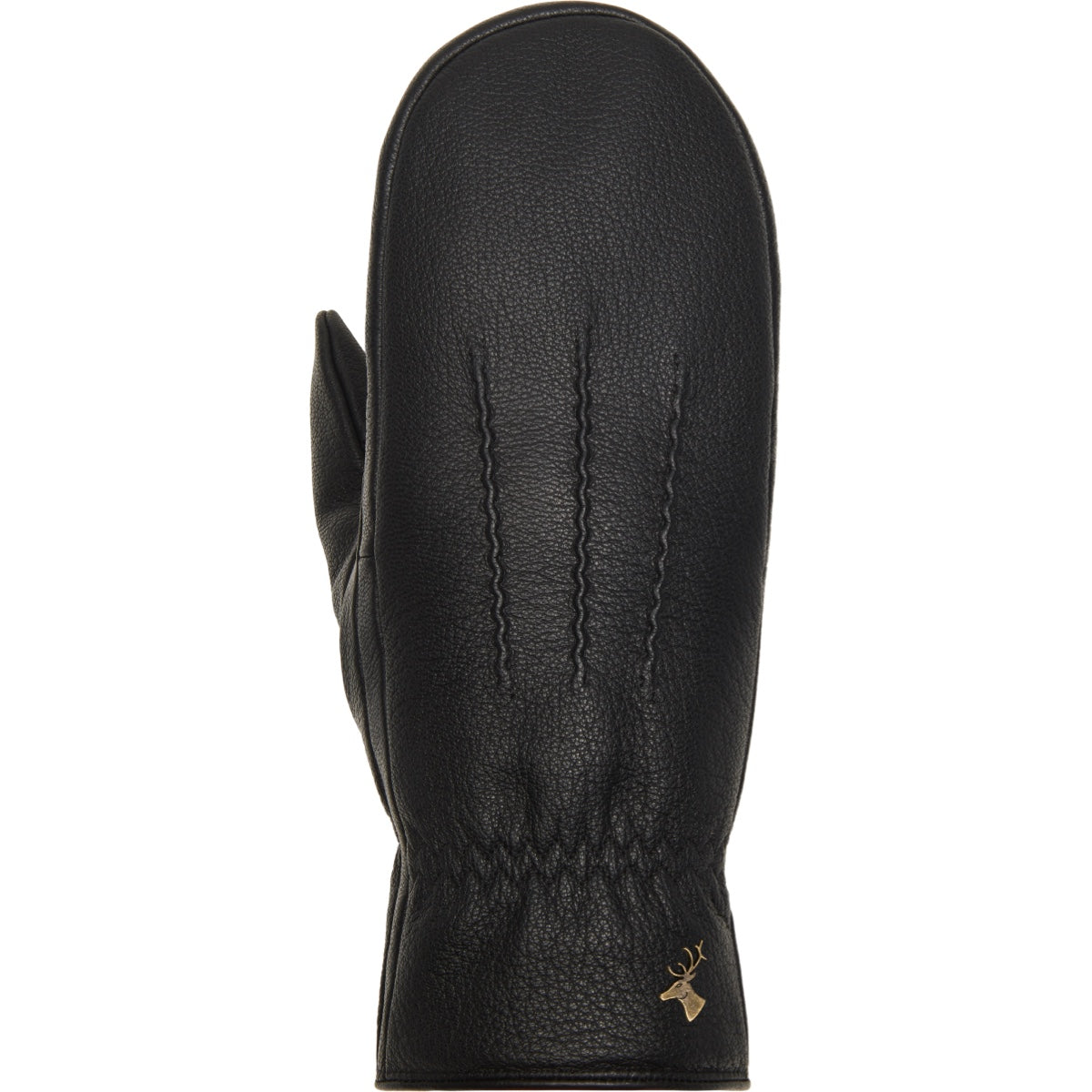 Leather Mittens Women Black Eva - Schwartz & von Halen® - Premium Leather Gloves - 1