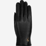 Ivy (black) – sheepskin leather gloves with wool/cashmere lining & touchscreen feature  - Schwartz & von Halen - US - 1