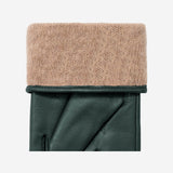 Ivy (dark green) - sheepskin leather gloves with wool/cashmere lining & touchscreen feature  - Schwartz & von Halen - US - 3