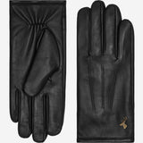 Jake (black) - sheepskin gloves with warm fleece lining & touchscreen feature  - Schwartz & von Halen - US - 2