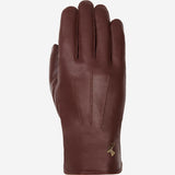 James (brown) - classic sheepskin leather gloves with luxurious cashmere lining & touchscreen feature  - Schwartz & von Halen - US - 1 