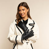 Black Leather Gloves Women Josie - Schwartz & von Halen® - Premium Leather Gloves - 5