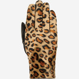 Leopard - sheepskin leather gloves with warm fleece lining & touchscreen feature  - Schwartz & von Halen - US - 1