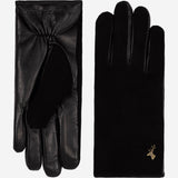 Nora - sheepskin leather gloves with faux fur lining & touchscreen feature  - Schwartz & von Halen - US - 2