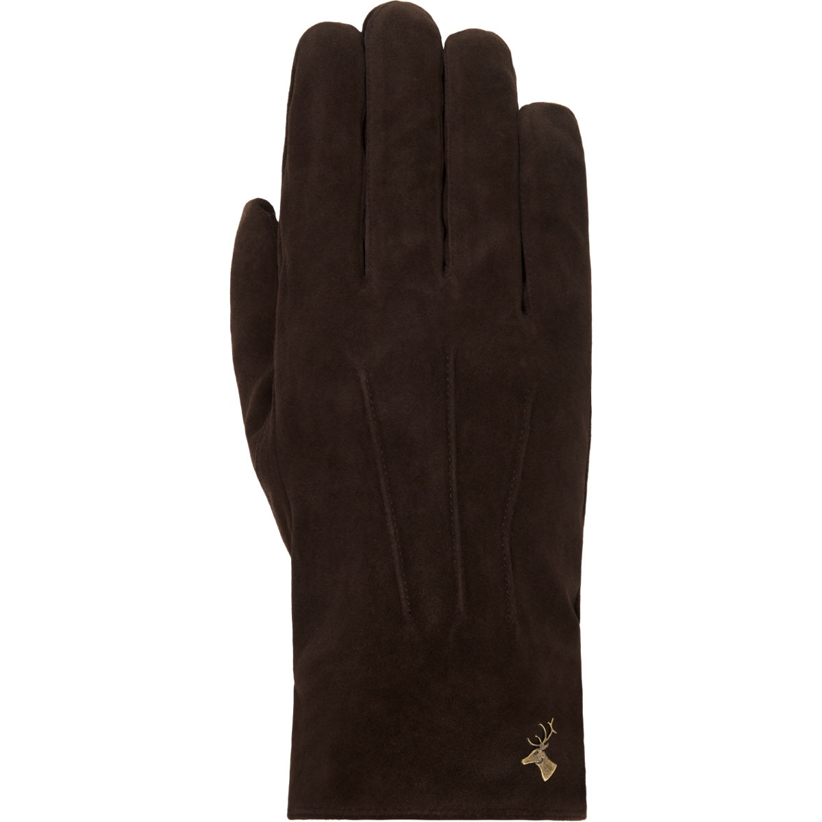 Suede Leather Gloves Brown Men Rex - Schwartz & von Halen® - Premium Leather Gloves - 1