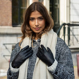 Women's Leather Gloves Black Ivy - Schwartz & von Halen® - Premium Leather Gloves - 6