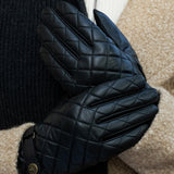 Classic Leather Gloves Men Black Smith - Schwartz & von Halen® - Premium Leather Gloves - 9