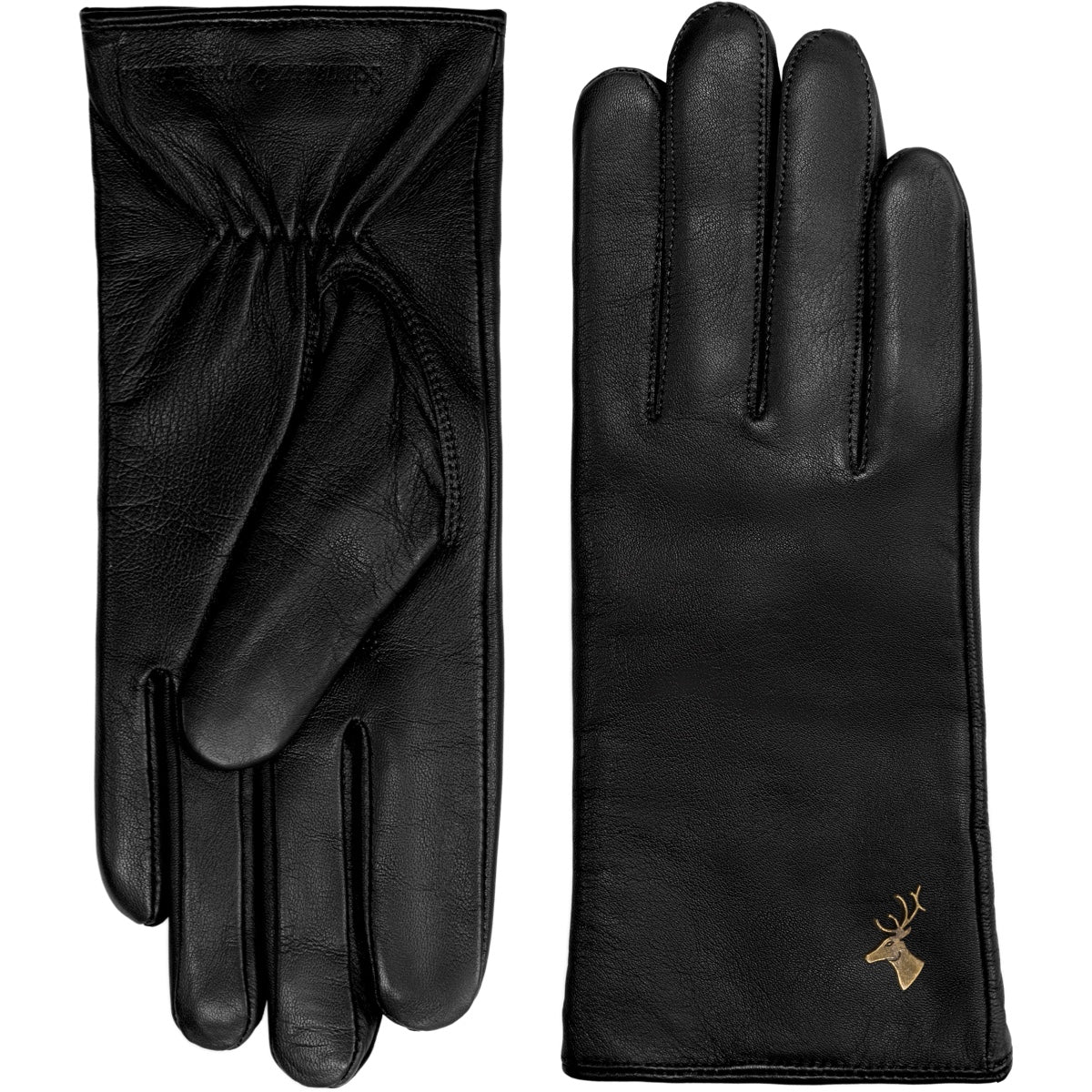 Women's Leather Gloves Black Ivy - Schwartz & von Halen® - Premium Leather Gloves - 2