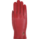 Red Leather Gloves Women Bardot - Schwartz & von Halen® - Premium Leather Gloves - 1