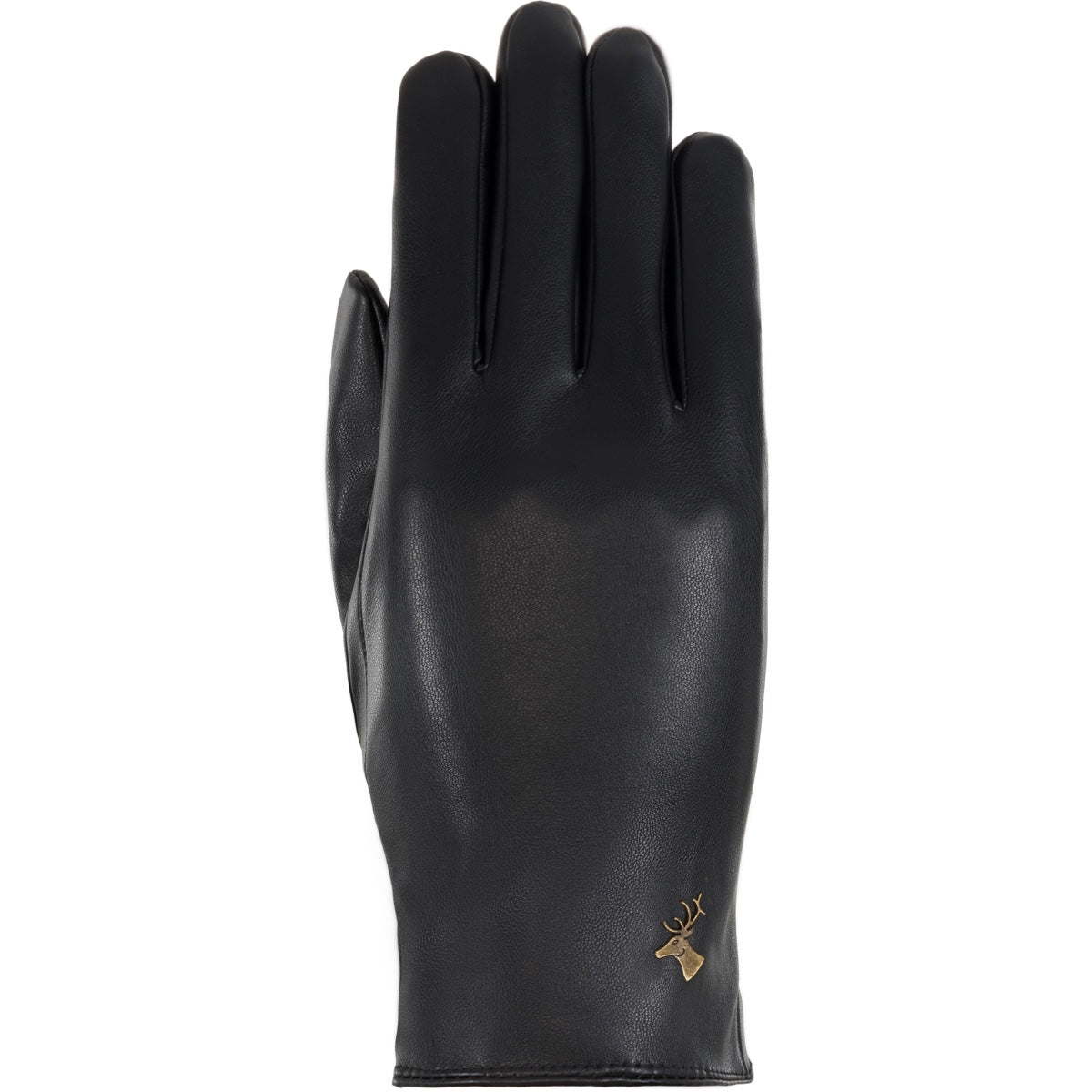 Women's Vegan Leather Gloves Black Luna - Schwartz & von Halen® - Premium Leather Gloves - 1