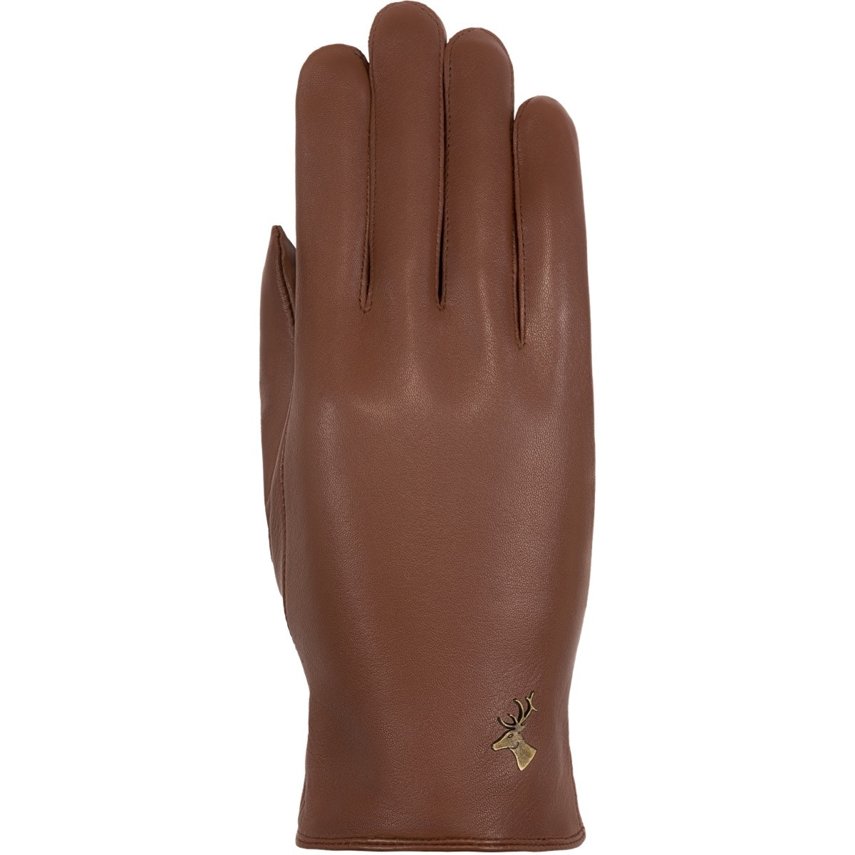 Cognac Leather Gloves Women Madison - Schwartz & von Halen® - Premium Leather Gloves - 1