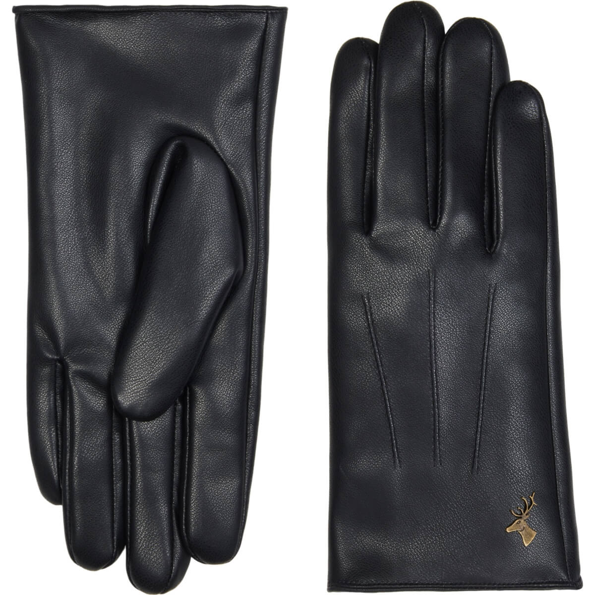 Vegan Leather Gloves Men Black Musk - Schwartz & von Halen® - Premium Leather Gloves - 2